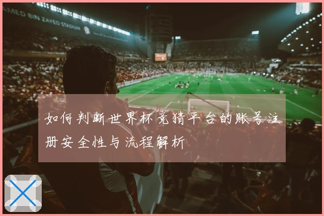 如何判断世界杯竞猜平台的账号注册安全性与流程解析